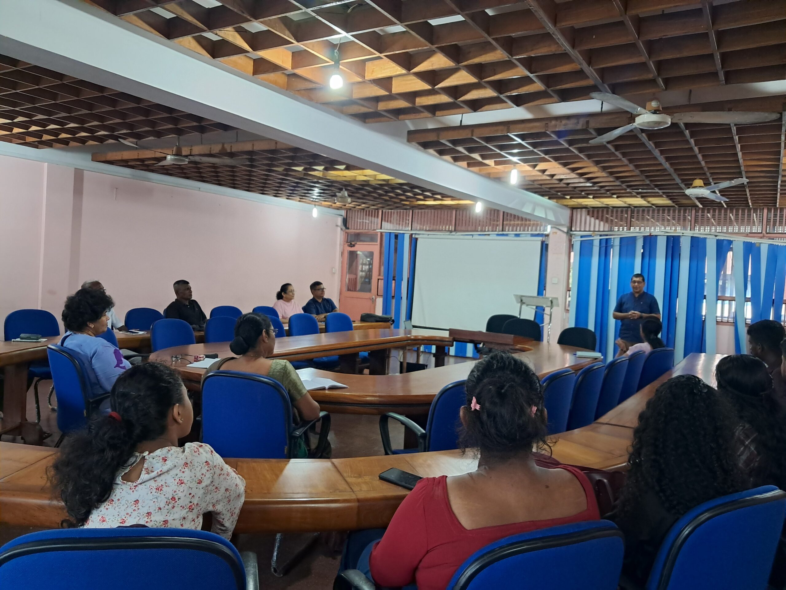 Inaugural session: Professor Ruwan Gamage addressing participants.
