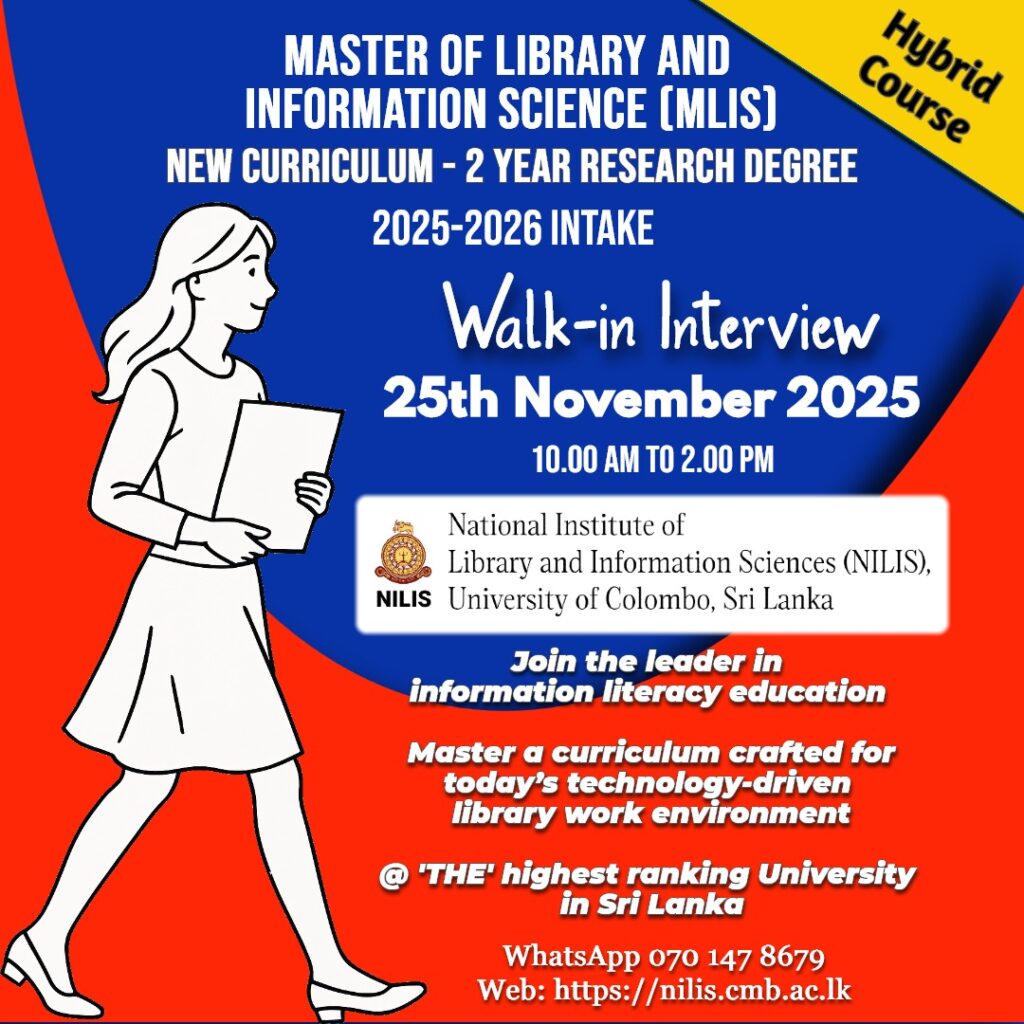 MLIS Walk-in Interview