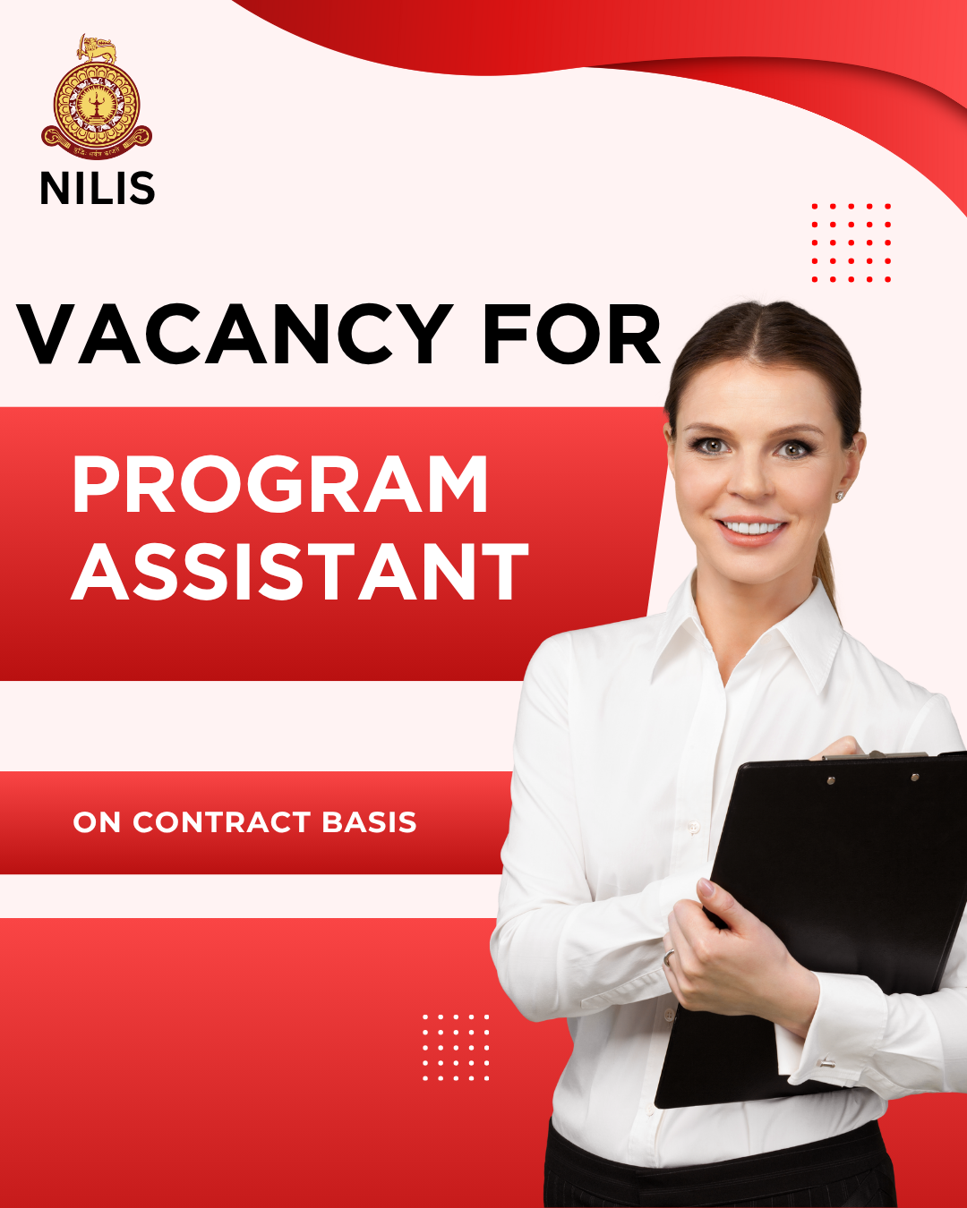 Post of Program Assistant (Assignment basis)