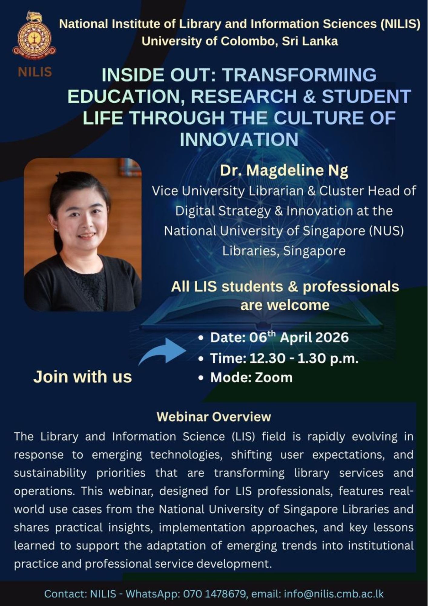 Inside Out: Transforming Education, Research & Student Life through the Culture of Innovation